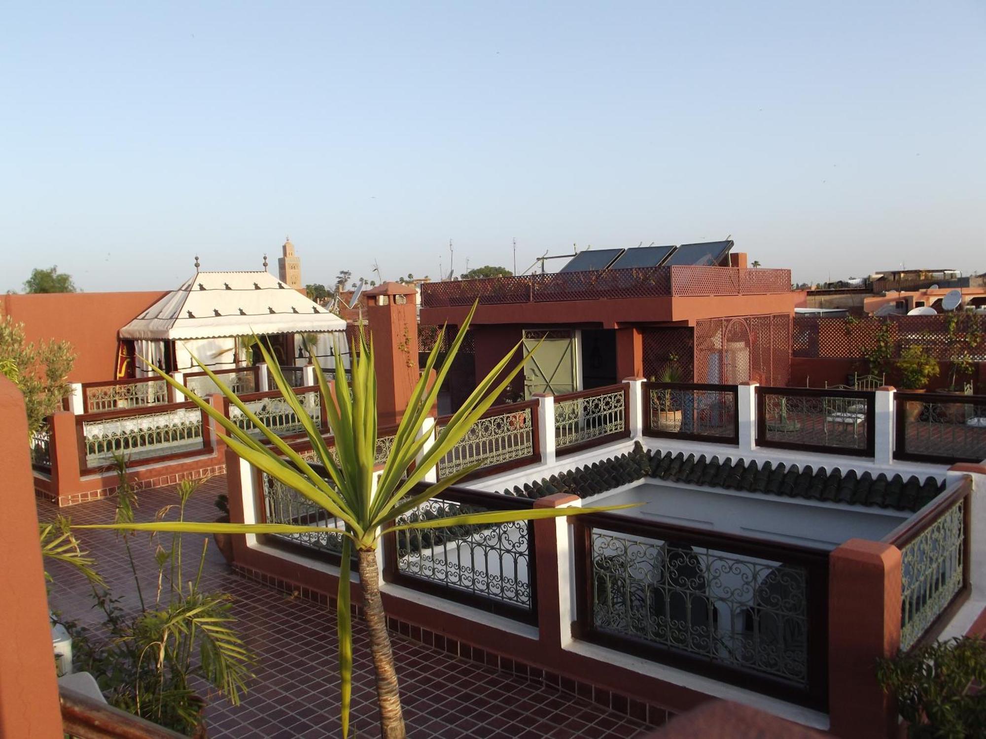 Riad Les Bougainvilliers Marrakesh Exteriör bild