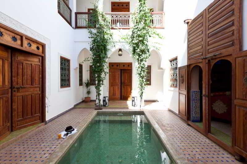 Riad Les Bougainvilliers Marrakesh Exteriör bild